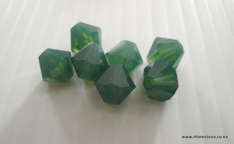 Swarovski Bicone Art 5301 Palace Green Opal 8mm